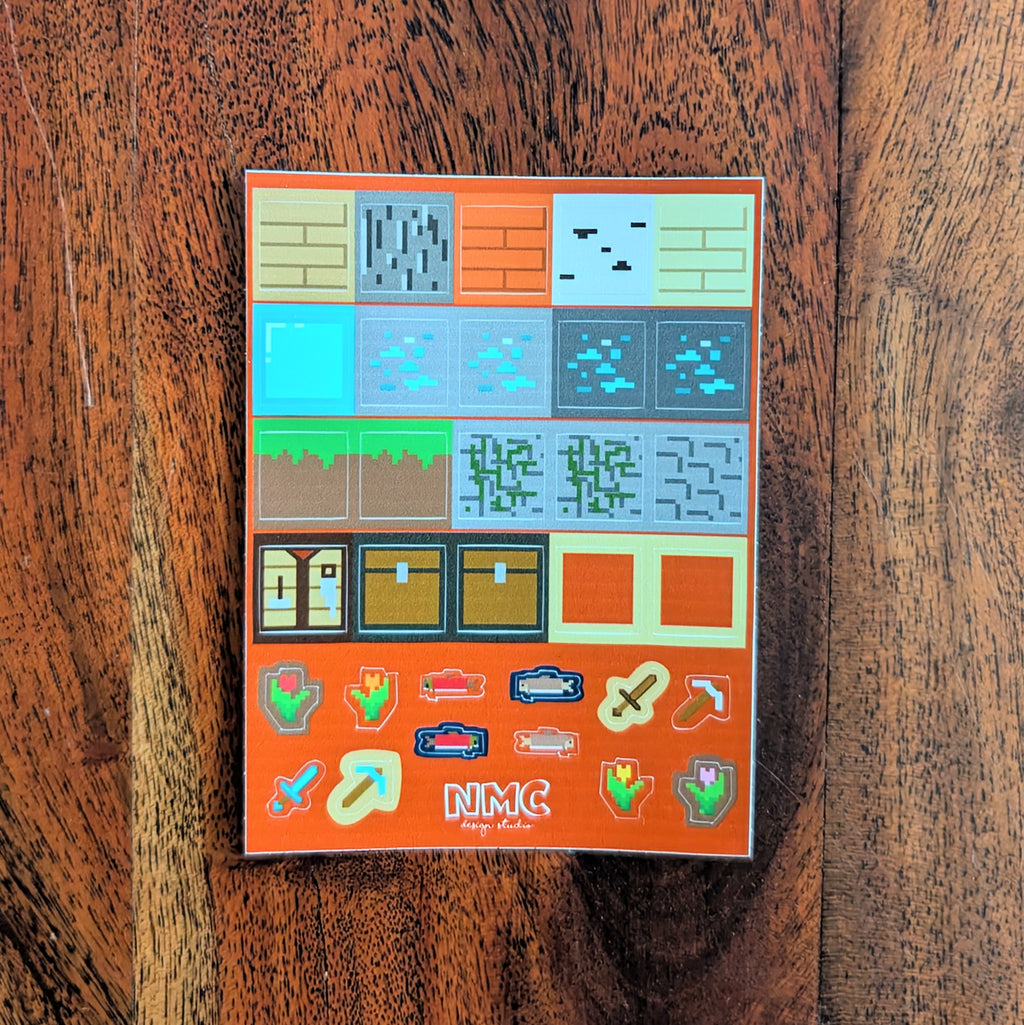 MineBlock Sticker Sheet image 3
