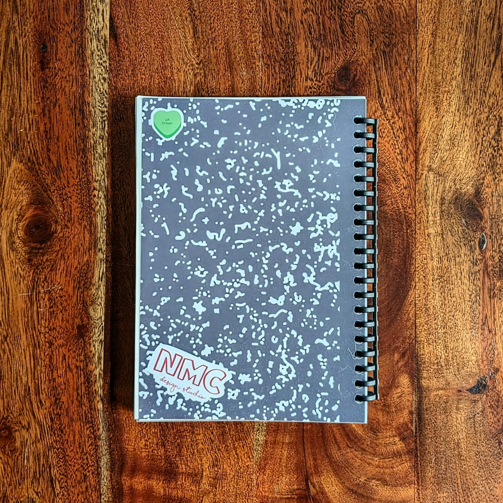 Composition Sticker Book - Reusable Sticker Storage image 2