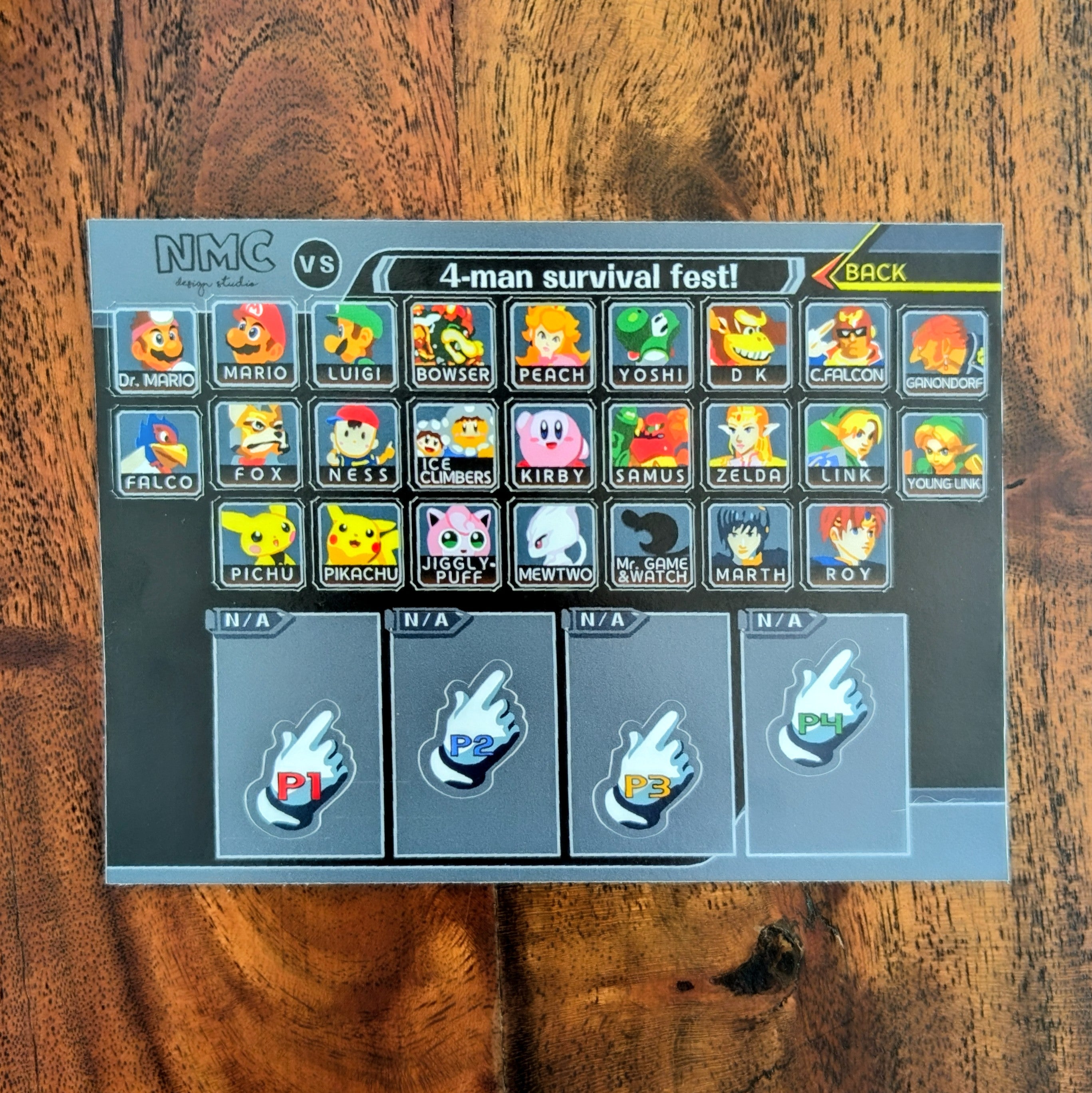 Choose Your Character! Sticker Sheet image 2