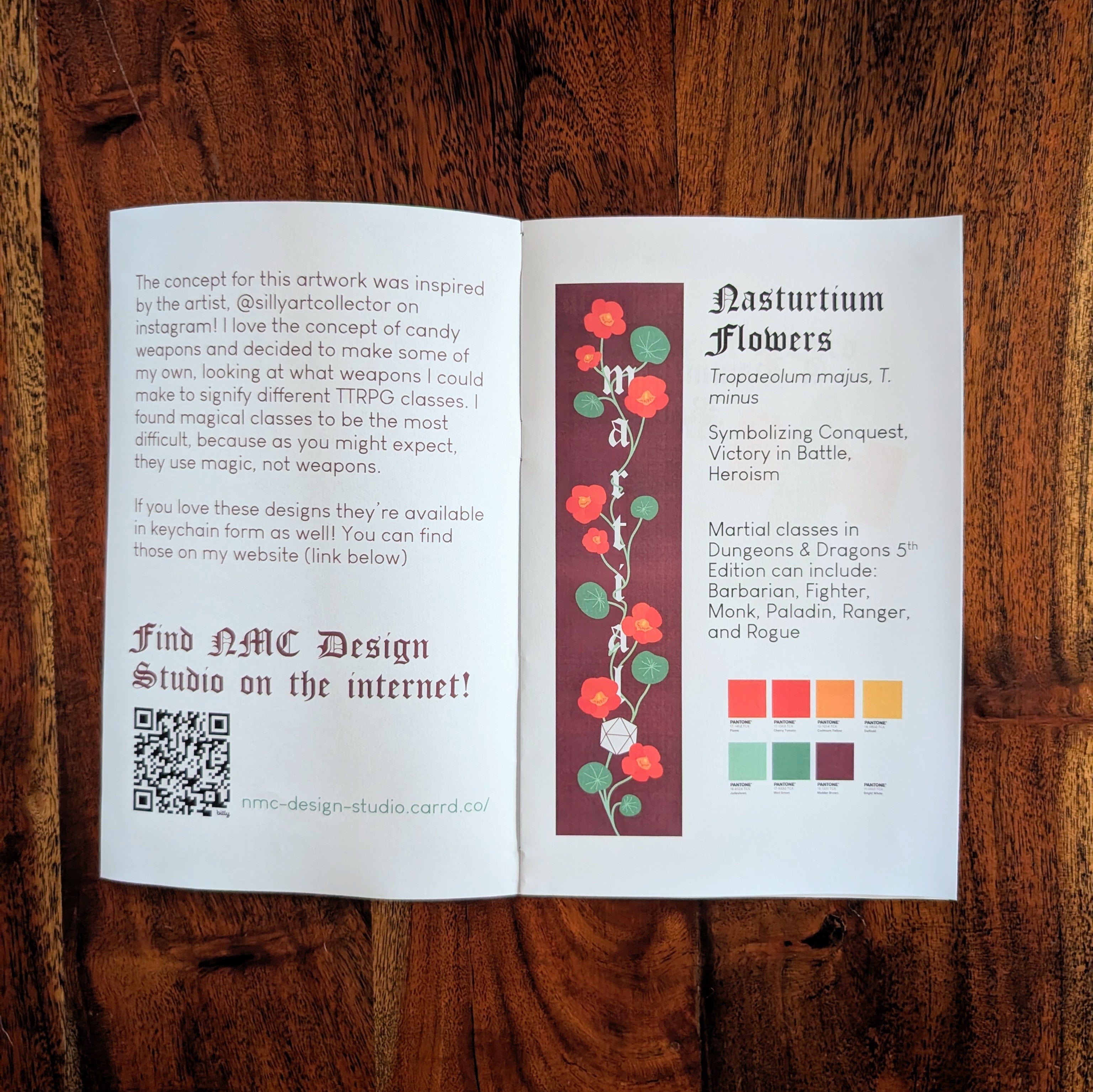 TTRPG Weapon Full Color Zine image 1