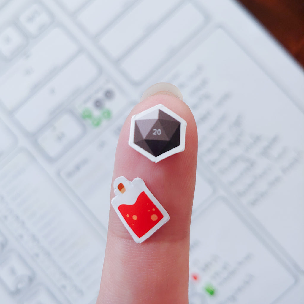 TTRPG Sticker Sheet image 1