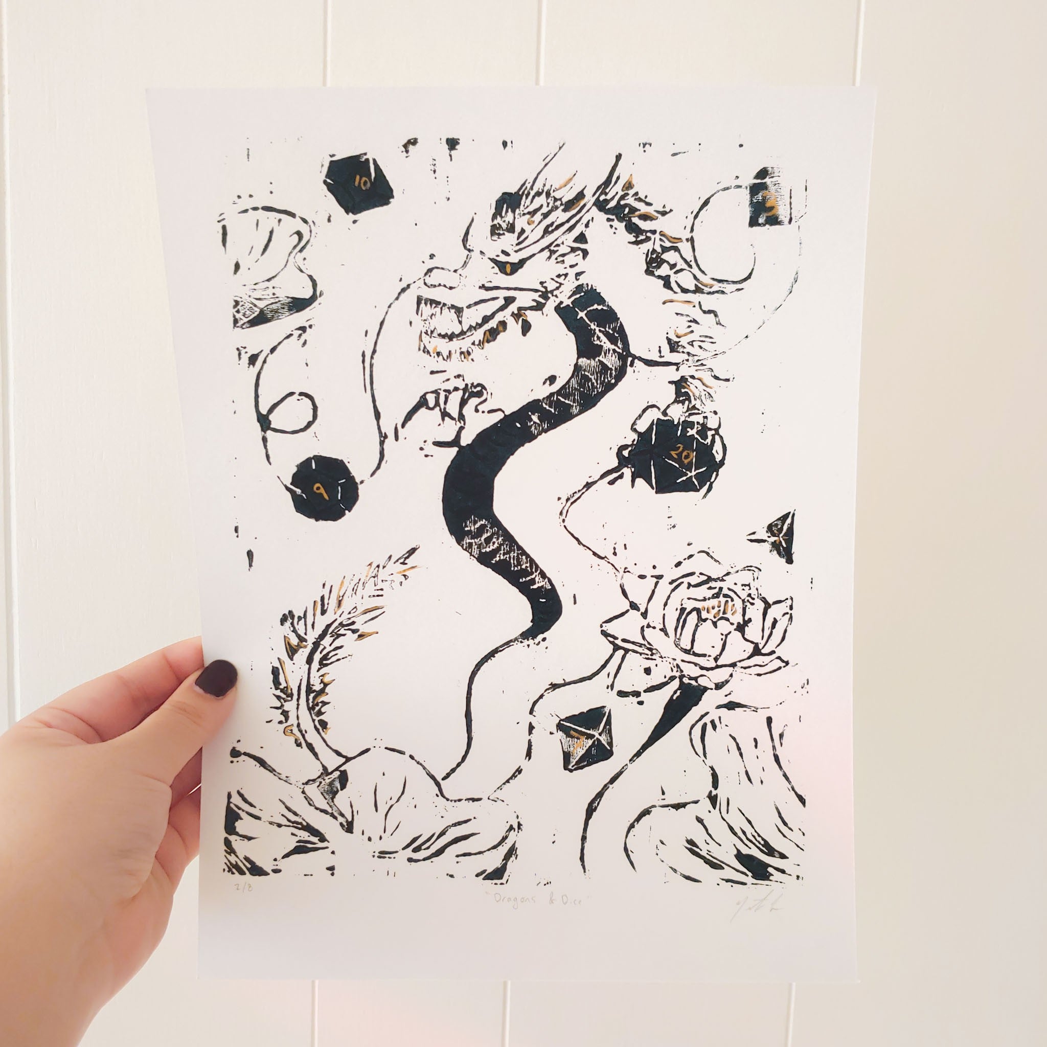 Dragons & Dice Print image 4