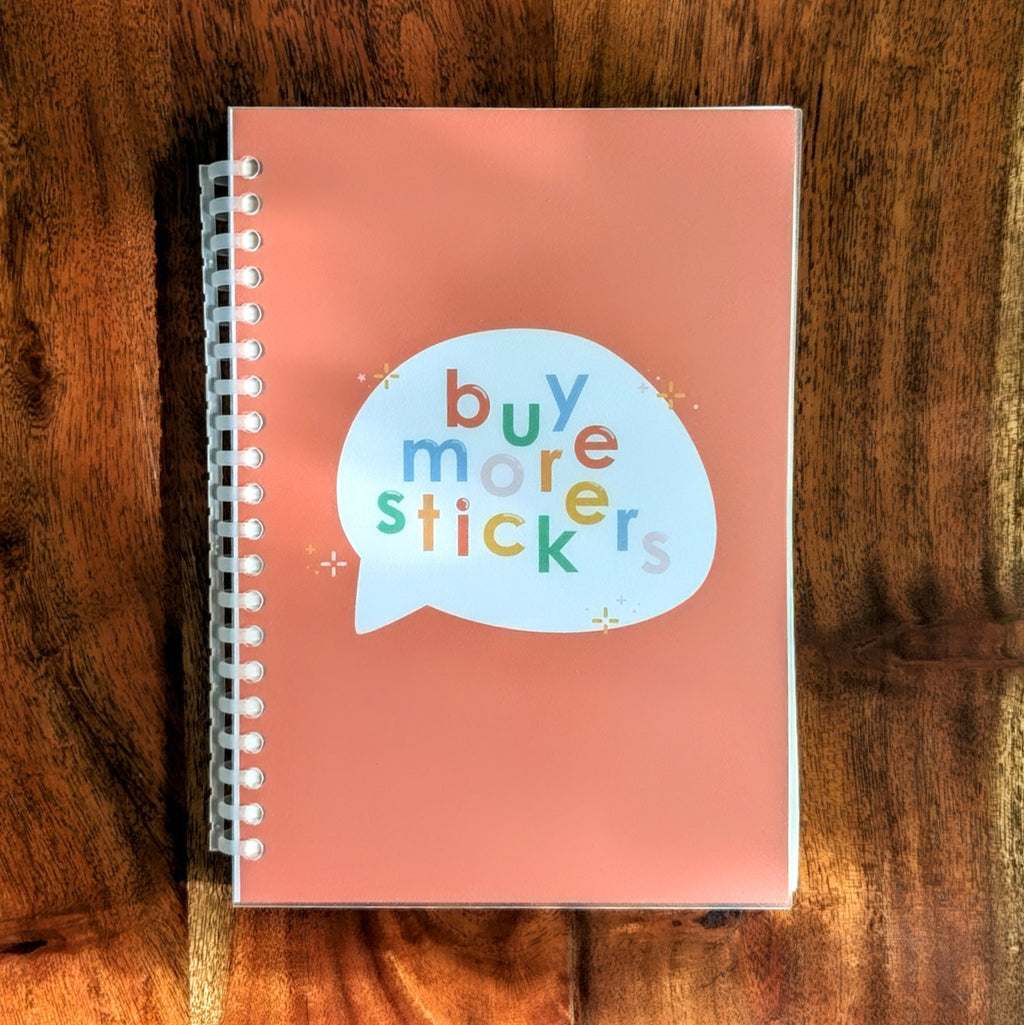 Buy More Stickers Sticker Book - Reusable Sticker Storage image 0