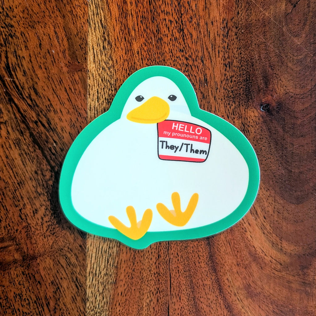 Pronoun Stickers image 4
