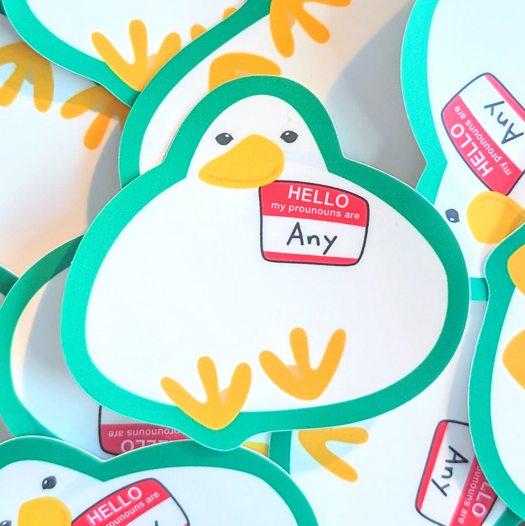 Pronoun Stickers image 9