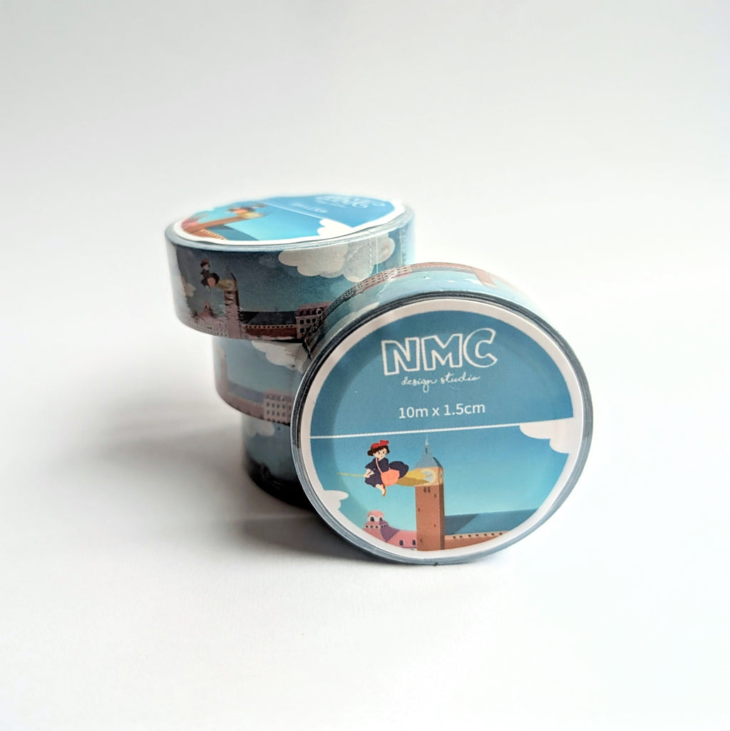 Delivery Witch Washi Tape - Cozy Journaling image 0