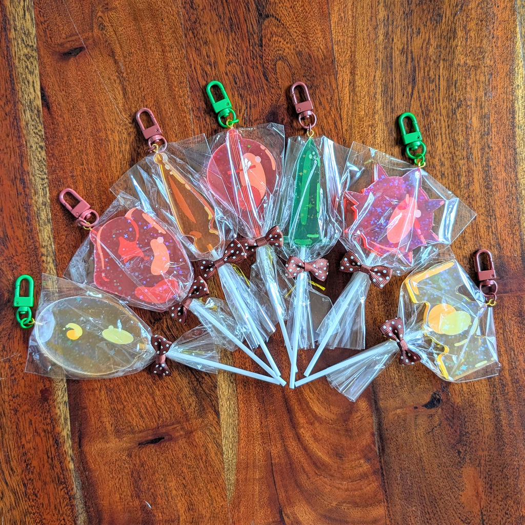 TTRPG Weapon Keychains image 0