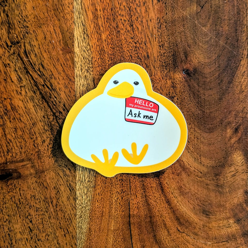 Pronoun Stickers image 6