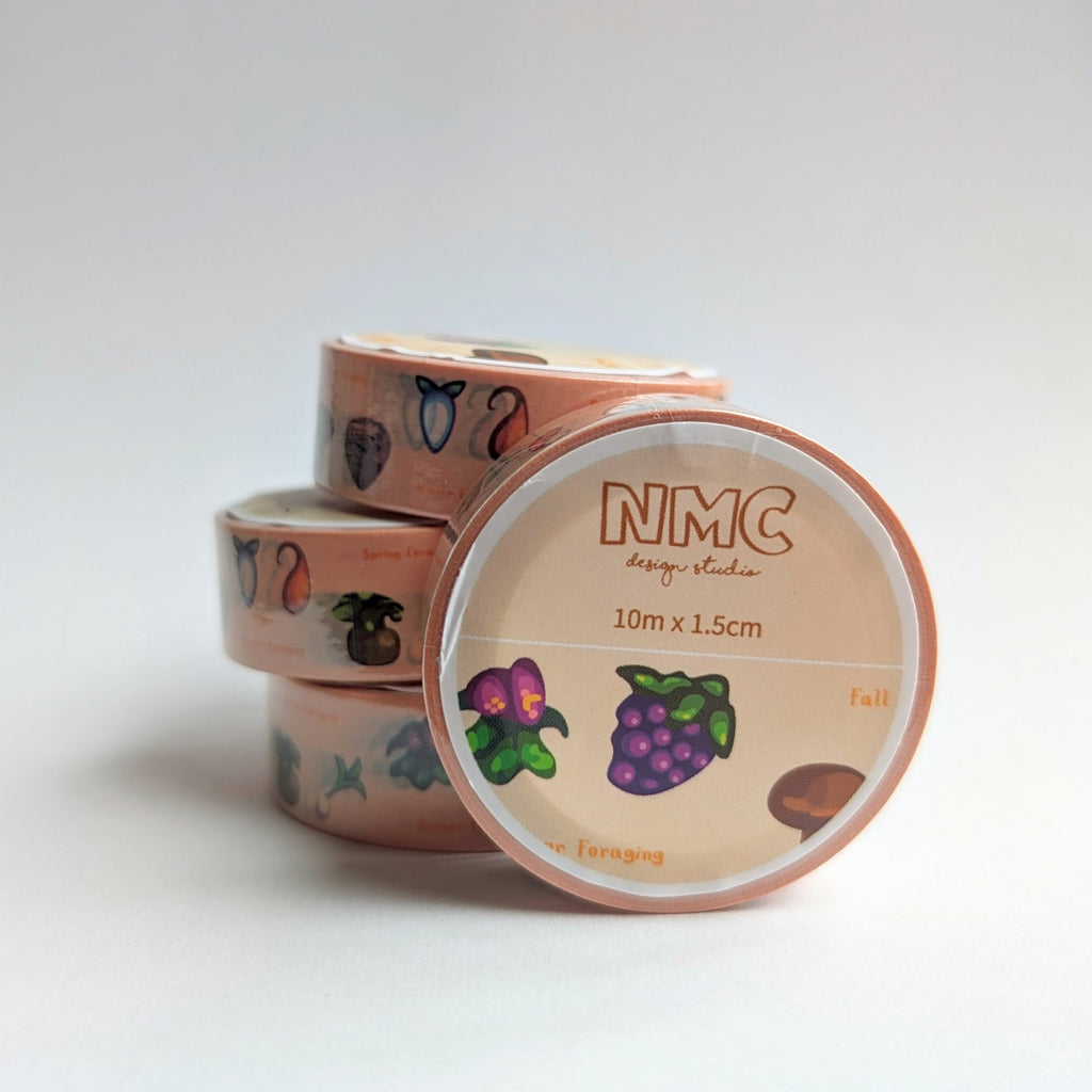 Seasonal Foraging Washi Tape