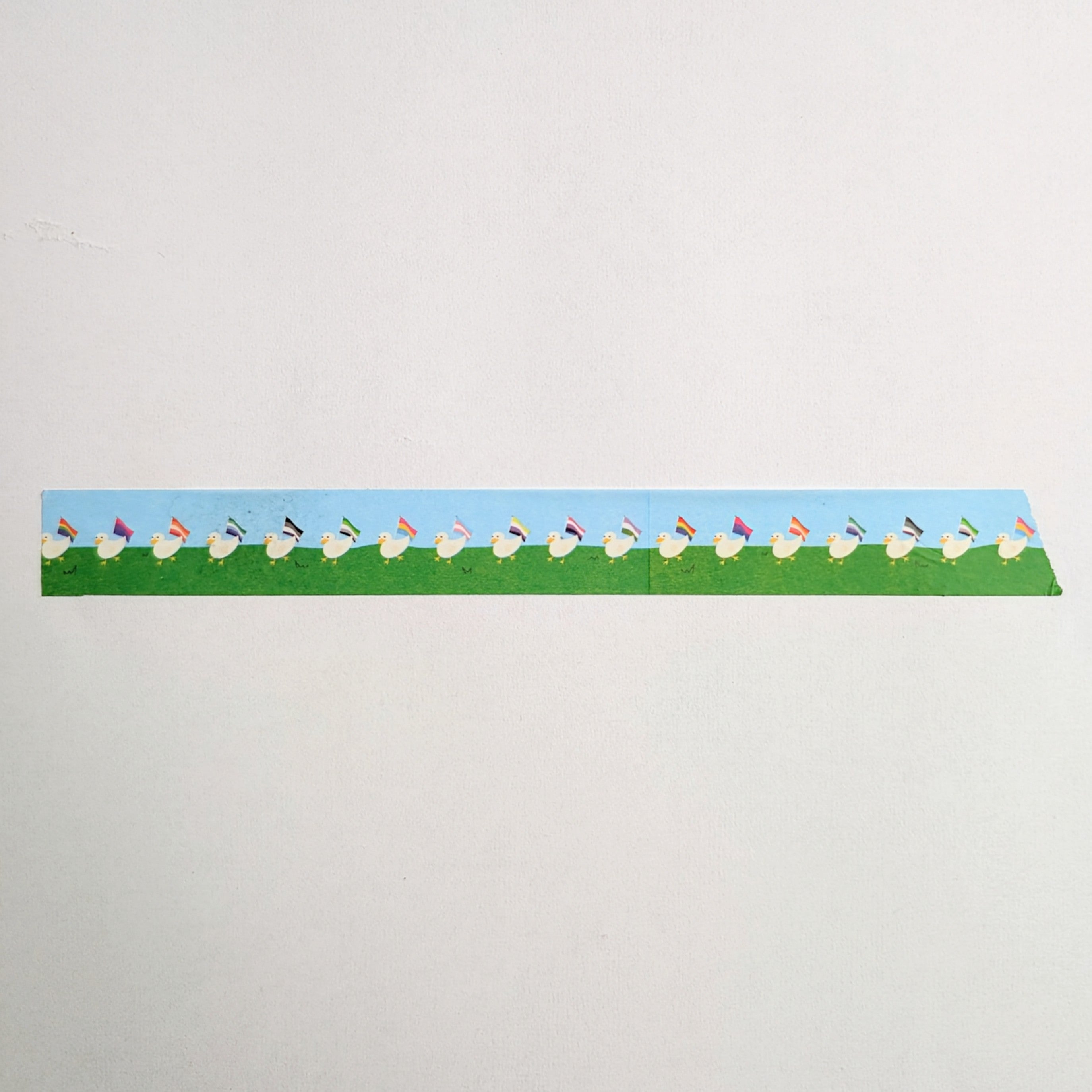 Duck Parade Pride Flag Washi Tape