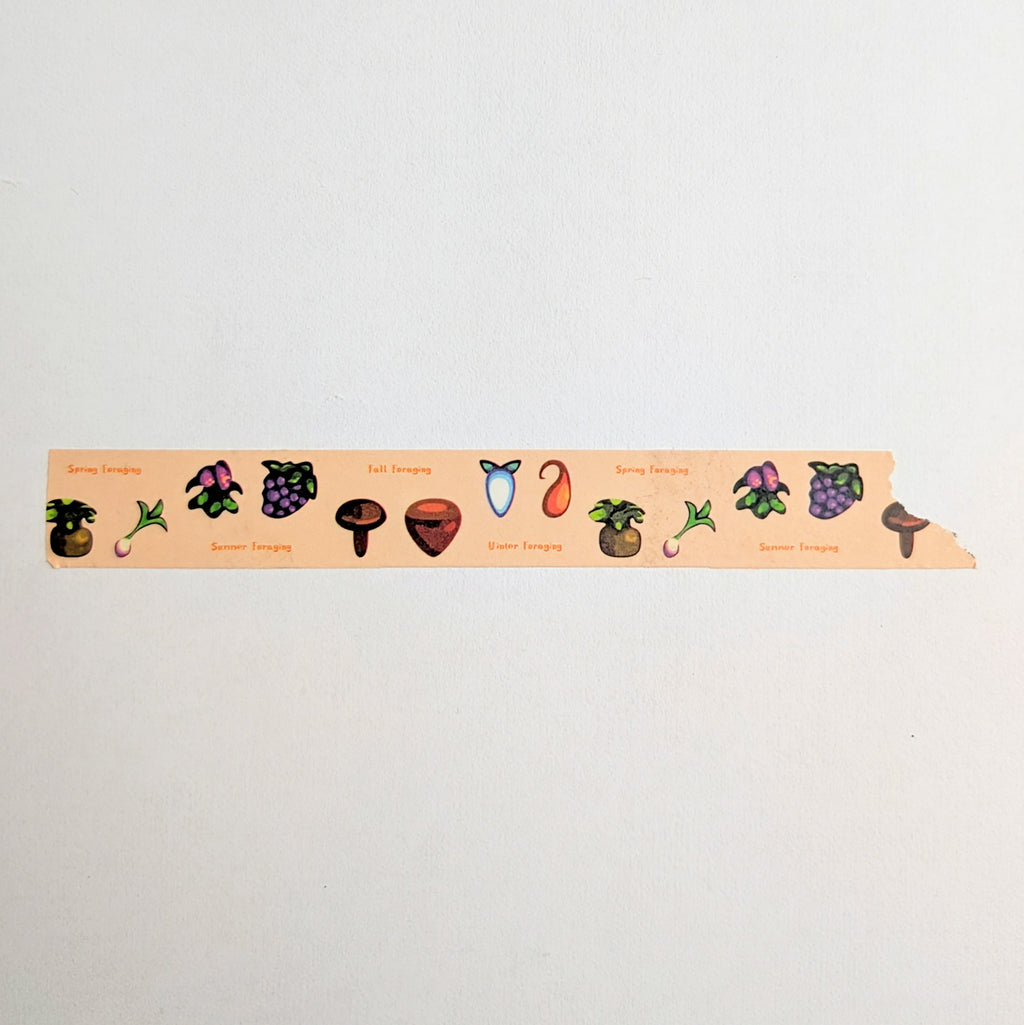 Seasonal Foraging Washi Tape
