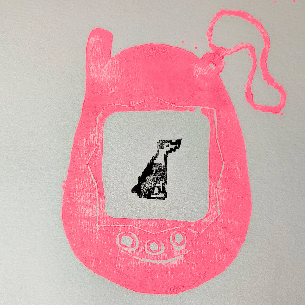 Custom Tamagotchi Print image 1