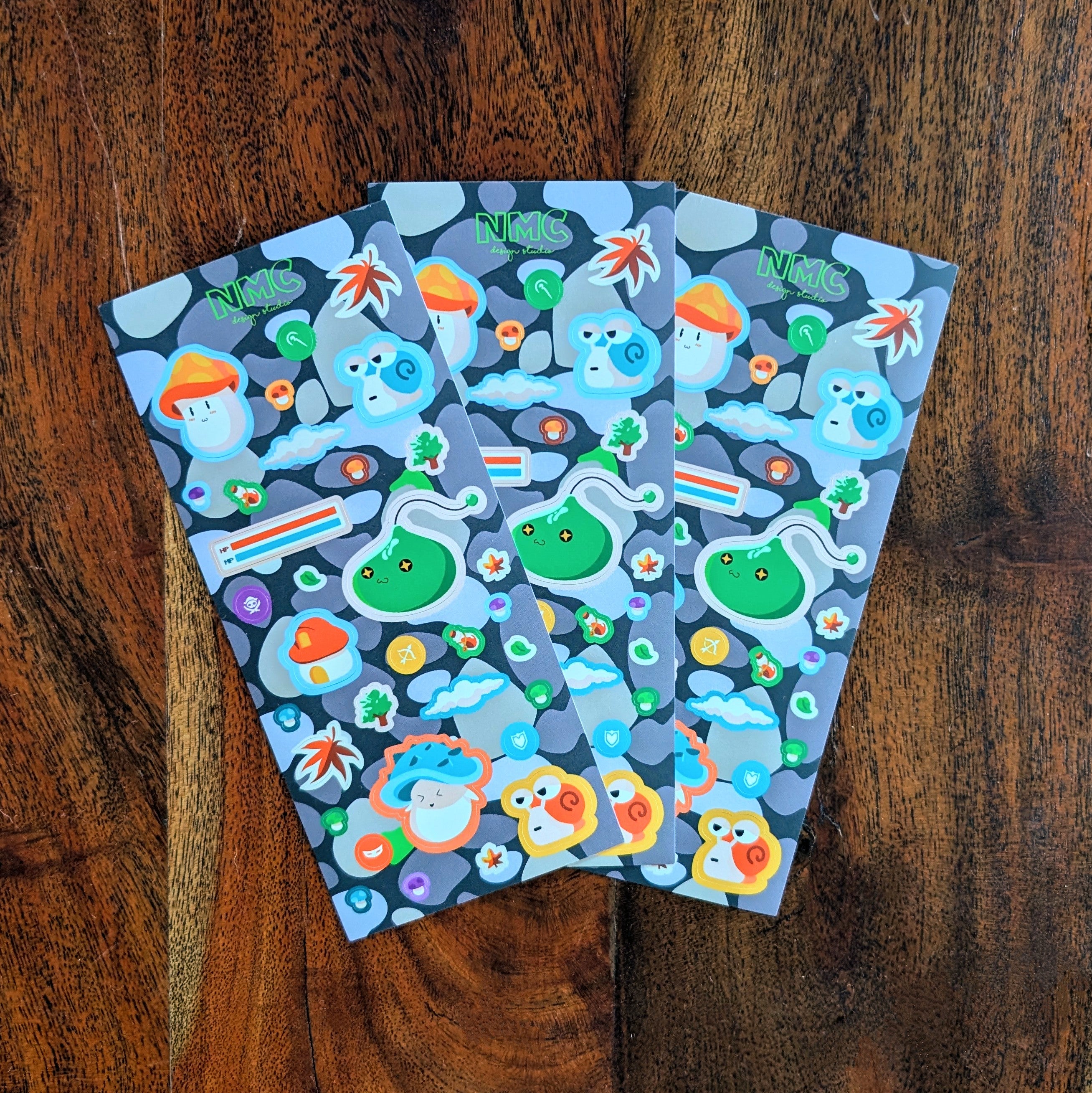 Shrooms and Slimes Sticker Sheet image 1