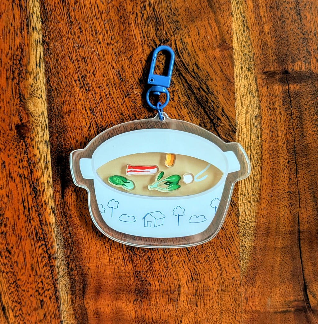 Hot Pot Acrylic Keychain - Shaker image 0