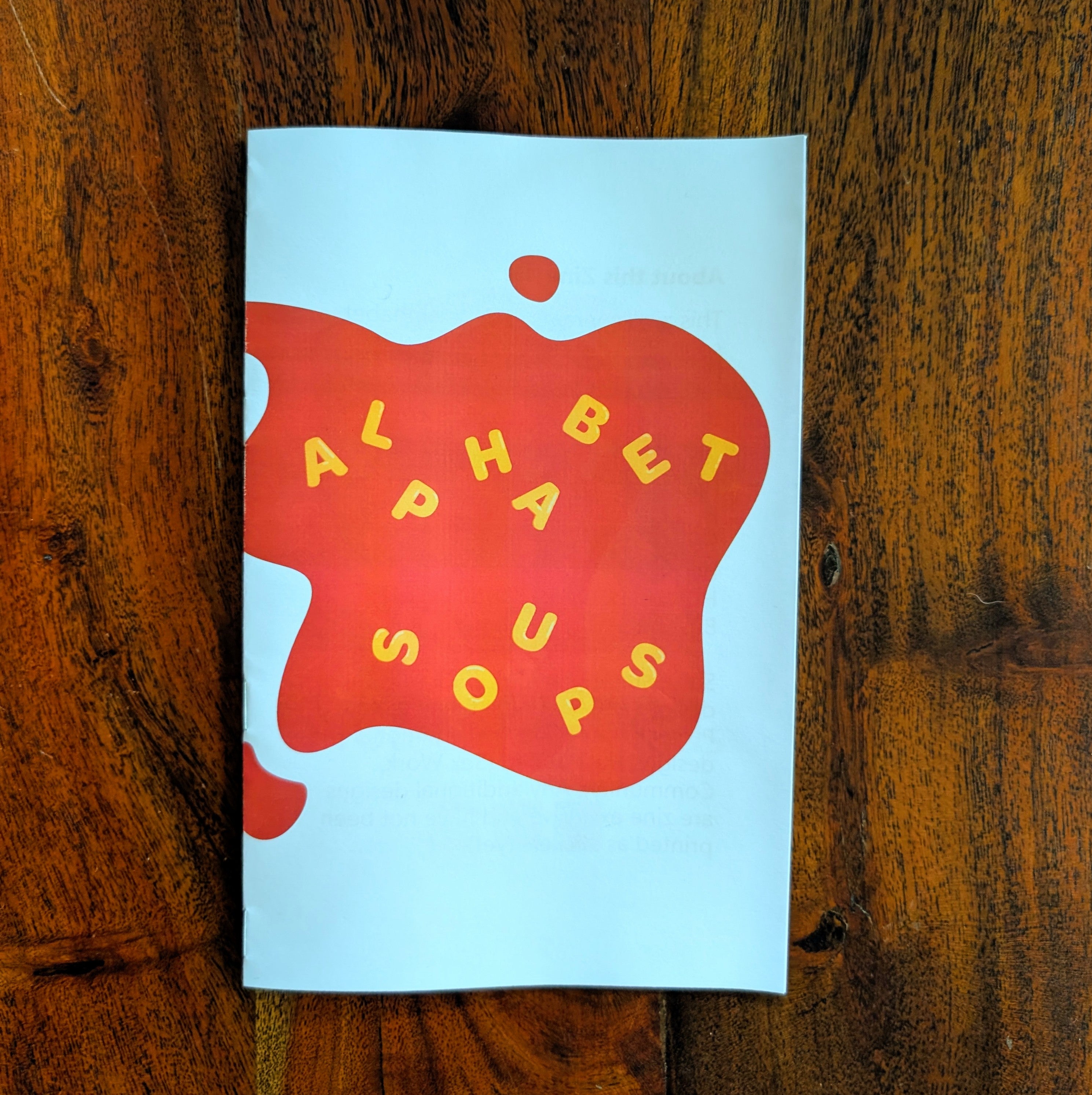 Alphabet Soup Zine image 0