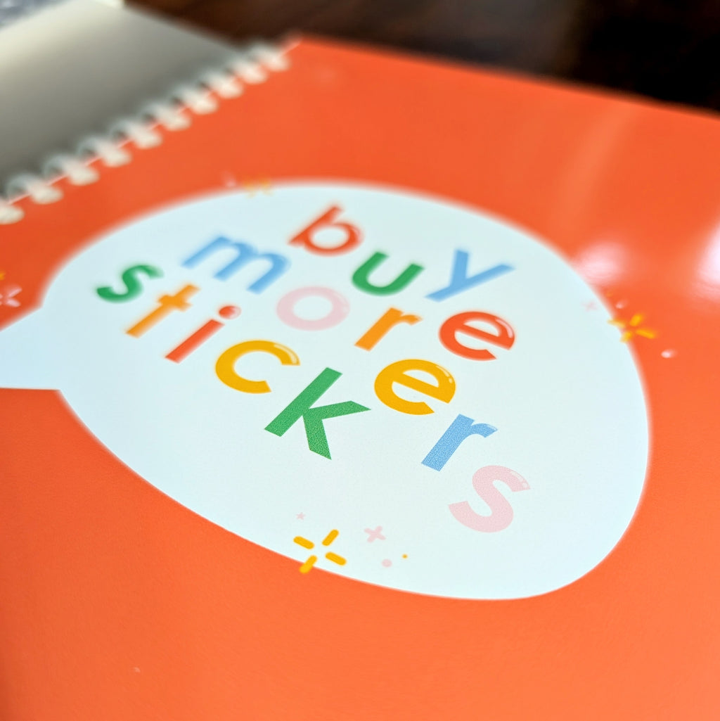 Buy More Stickers Sticker Book - Reusable Sticker Storage image 5