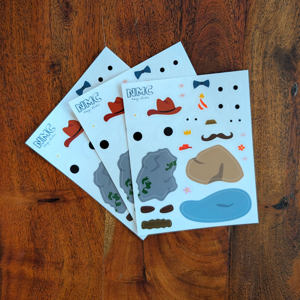 Pet Rock Sticker Sheet image 1